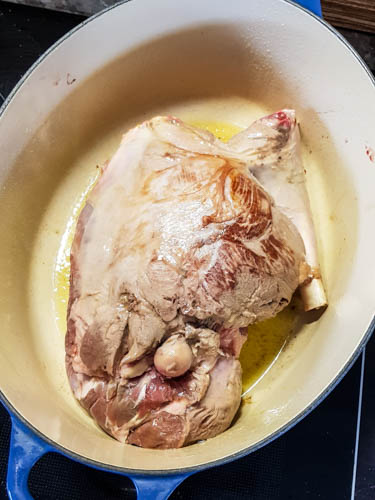 Slow Cooked Seven-Hour Leg of Lamb