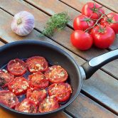 Tomates provençales presque confites