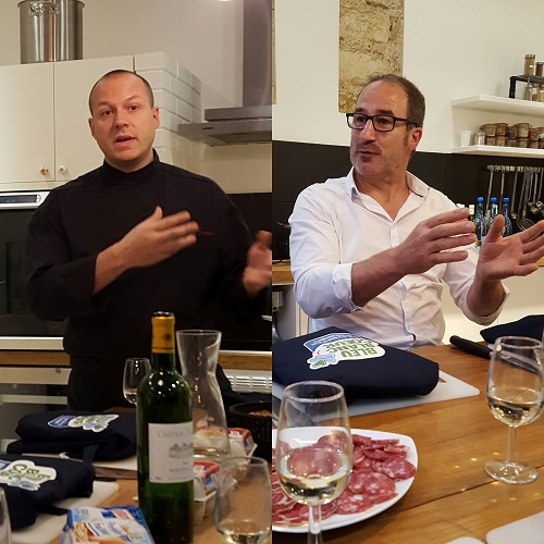 Atelier culinaire Comment bien manger avec le label Bleu-BlancCœur et chef Frédéric Simonin