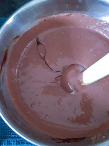 Chocolate Creams with agave syrup