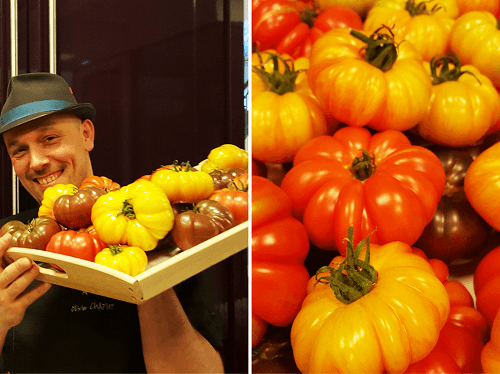 Atelier autour des tomates avec Interfel et Olivier Chaput