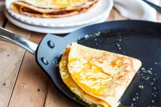 French crepes Suzette the traditional recipe