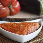 sauce tomate à l'aubergine express