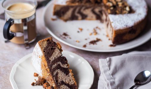 cake marbré au chocolat gâteau le Fraternel créé pour le secours catholique