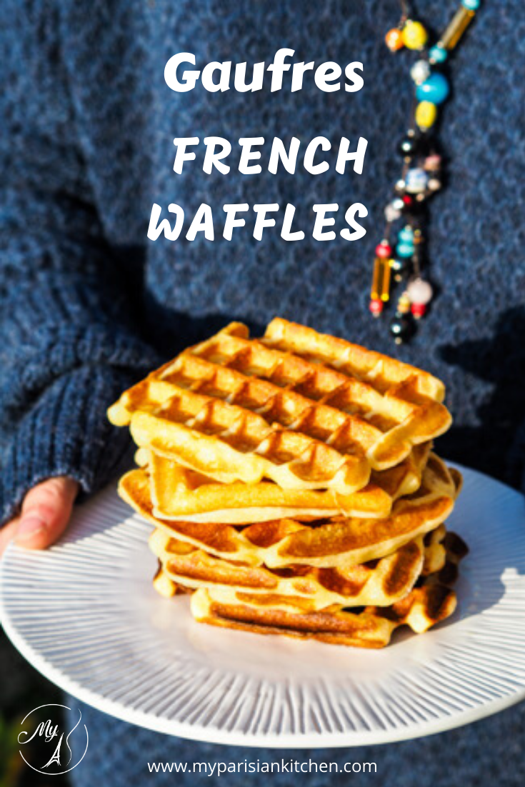 Gaufres French Waffles, easy recipe