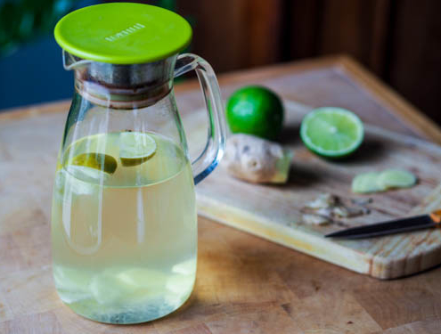 eau au citron et au gingembre, bienfaits pour la santé