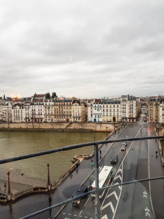 vue sur la seine et les ponts de Paris