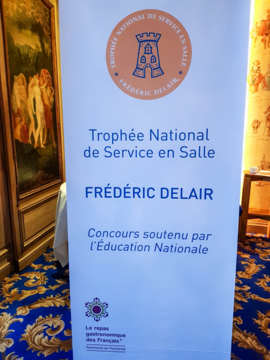 trophée Frédéric Delair du service en salle