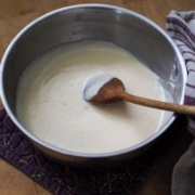 The ultimate French bechamel sauce