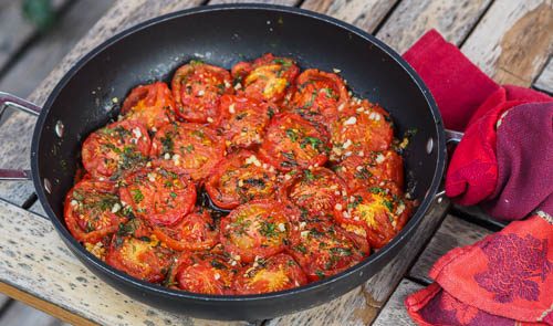 French classic Provencal tomatoes from South-France Provence
