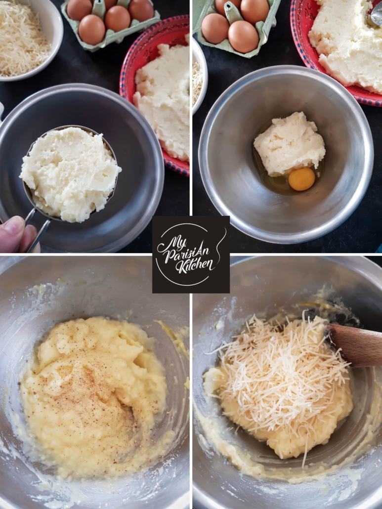 comment préparer une purée de pomme de terre gratinée explication en photos