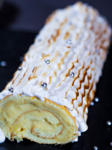 biscuit roulé citron et meringue ultra gourmand
