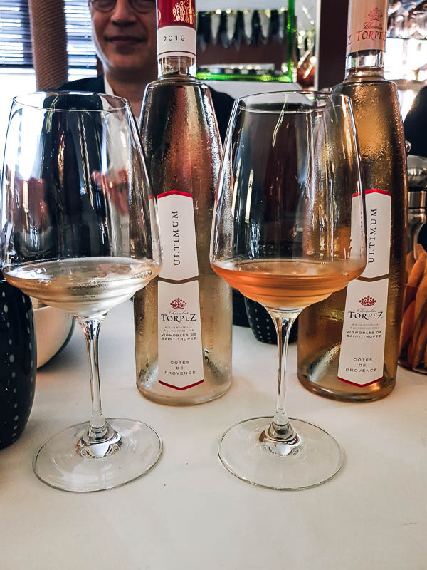 vin rosé Saint Tropez Torpez Ultimim 2015 et 2019