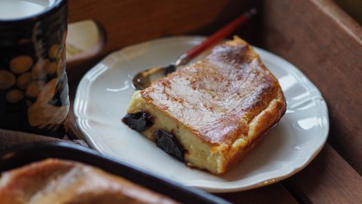 far breton with prunes, the easiest classic recipe from Brittany