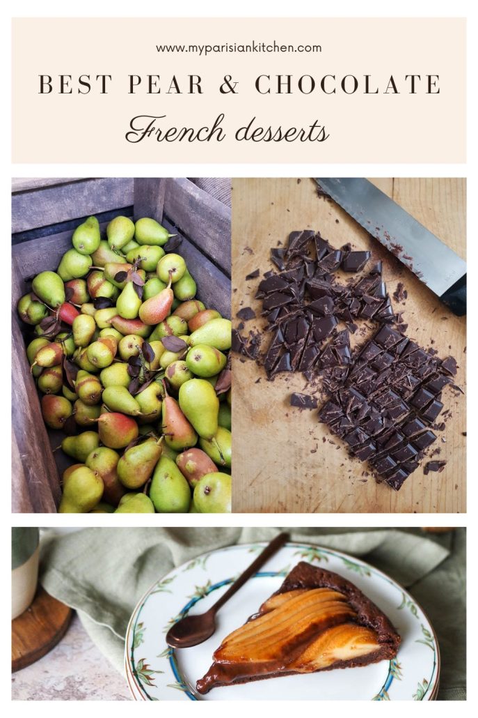 best french dessert recipes with pears and chocolate