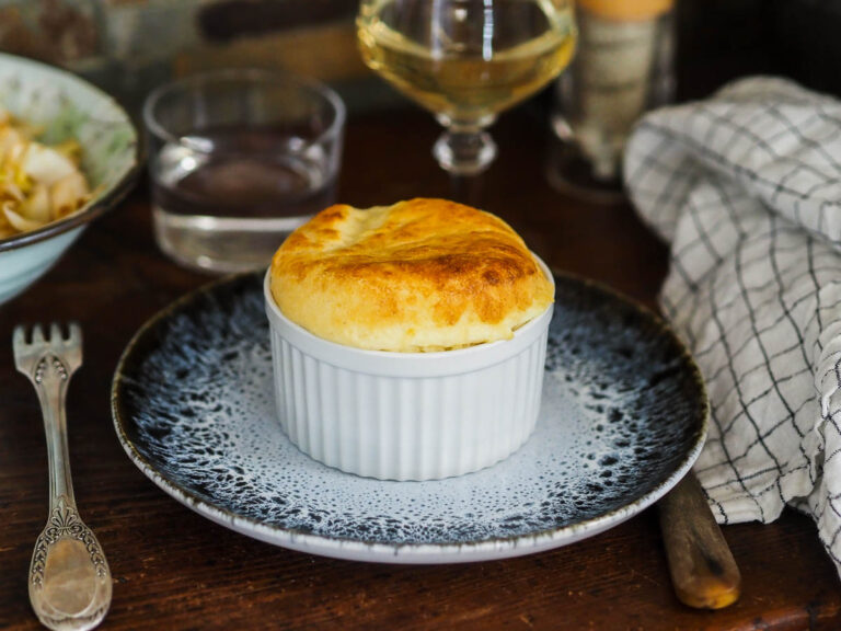 How to make a French cheese souffle