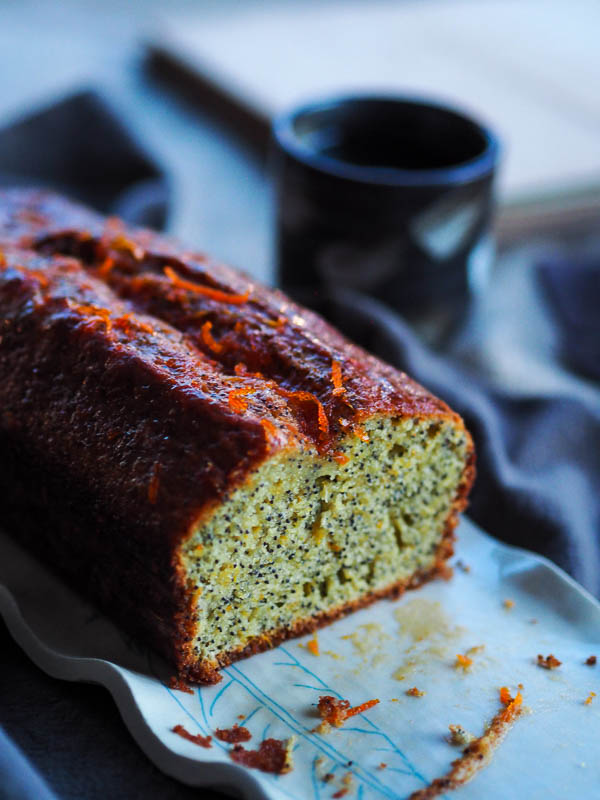 Recette originale de cake à l'orange et pavot