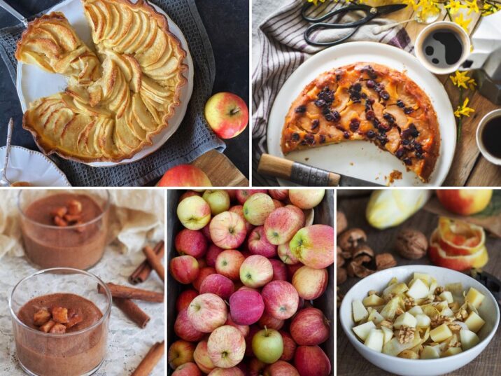 Toutes les meilleurs recettes de pommes en tarte, gâteaux, crumble, mousse ou en salade