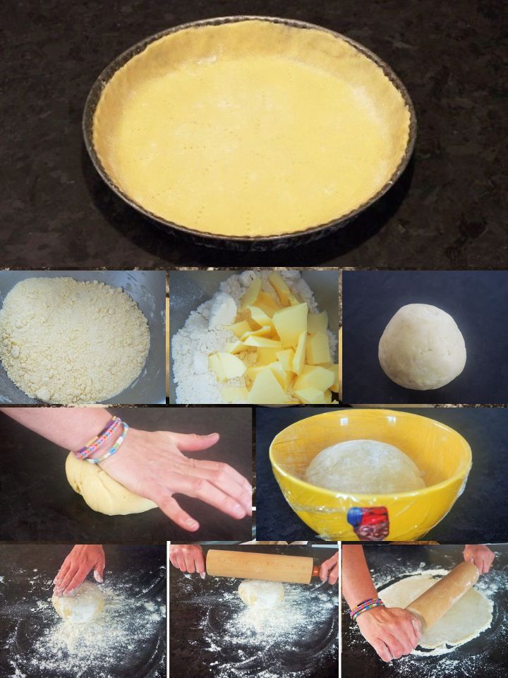 Grandes étapes pour préparer un pâte brisée à utiliser pour toute vos tartes