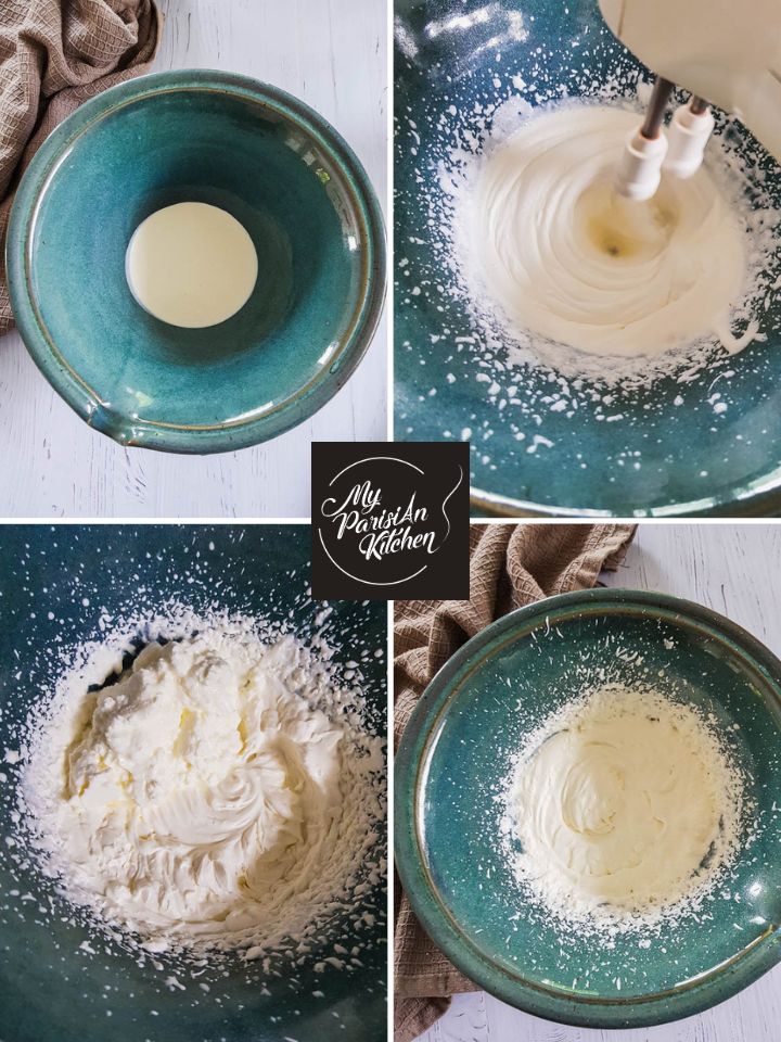 steps on how to make a whipped cream