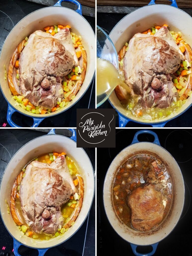 Cuisson du gigot de 7 heures à la cuillère