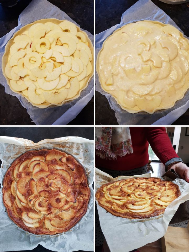 Les grandes étapes pour réaliser une tarte au pommes