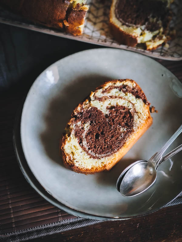 cake marbré à la cannelle maison pour le goûter