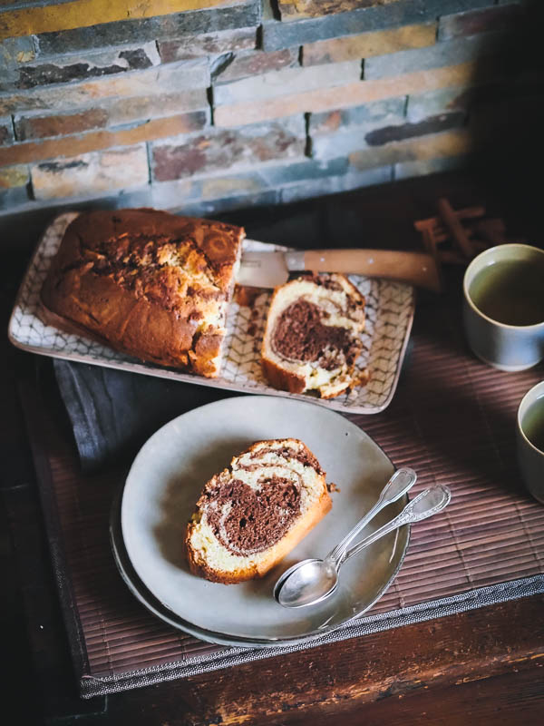 cake marbré à la cannelle ultra gourmand